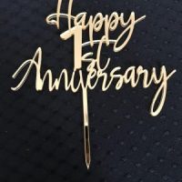 Anniversary Toppers