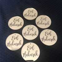 Magnum Eid Mubarak Small Cake Disc - Acrylic - Image 2