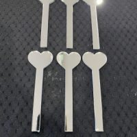 Cakesicle Sticks -Heart Shape  - Acrylic - Image 2